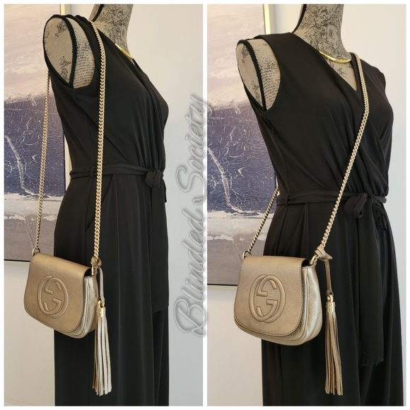 Gucci Soho Disco Mini Chain Crossbody Bag - Picture 3 of 11